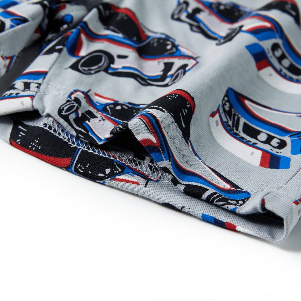 Πιτζάμα Παιδική Κοντομάνικη Γκρι 92 - PAKOBAZAAR