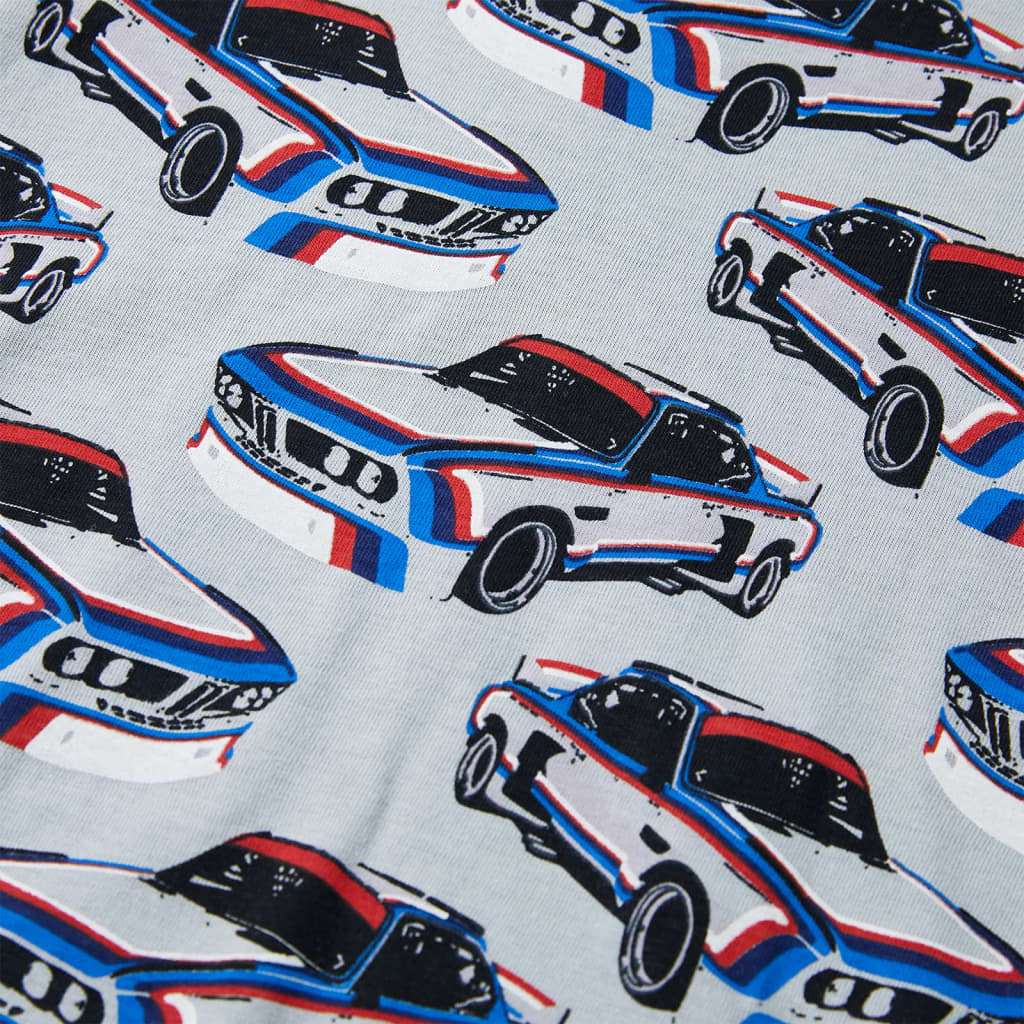 Πιτζάμα Παιδική Κοντομάνικη Γκρι 92 - PAKOBAZAAR