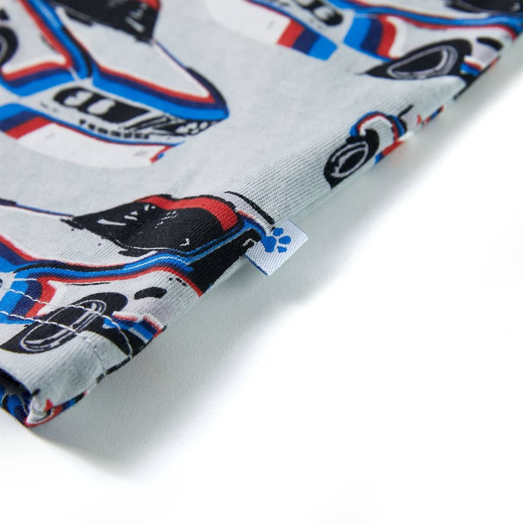 Πιτζάμα Παιδική Κοντομάνικη Γκρι 92 - PAKOBAZAAR