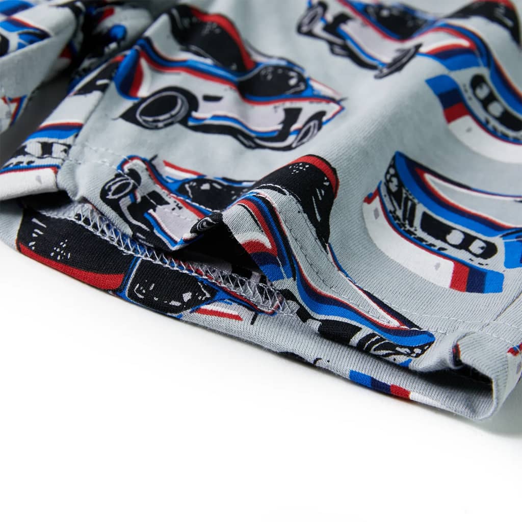 Πιτζάμα Παιδική Κοντομάνικη Γκρι 116 - PAKOBAZAAR