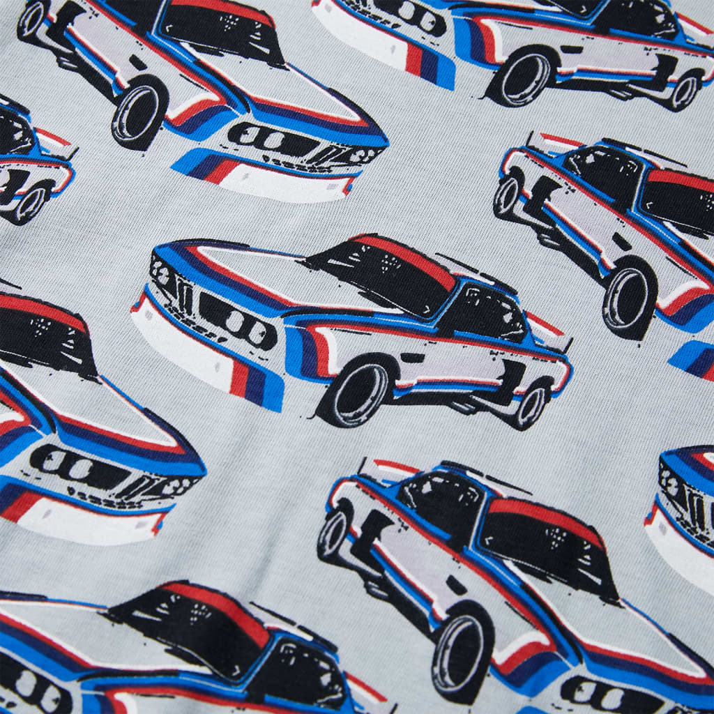 Πιτζάμα Παιδική Κοντομάνικη Γκρι 116 - PAKOBAZAAR