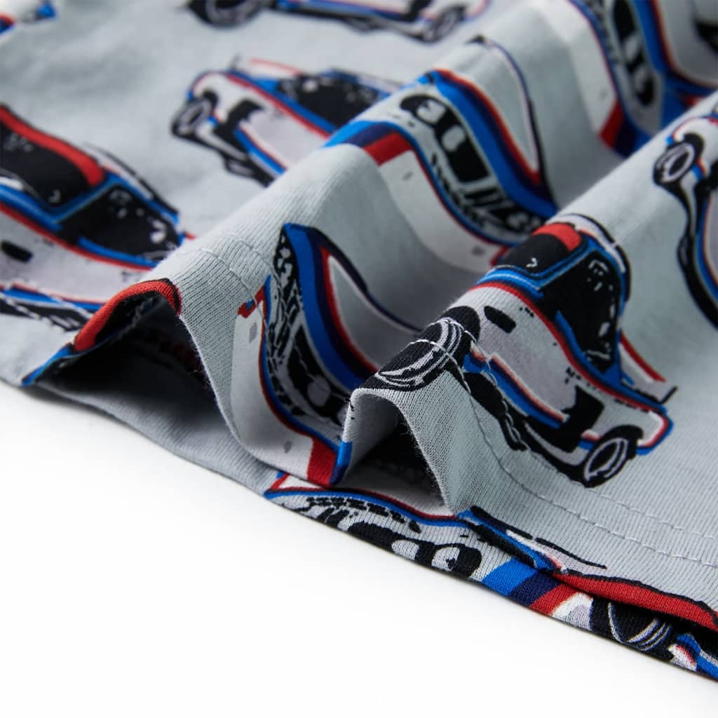 Πιτζάμα Παιδική Κοντομάνικη Γκρι 116 - PAKOBAZAAR