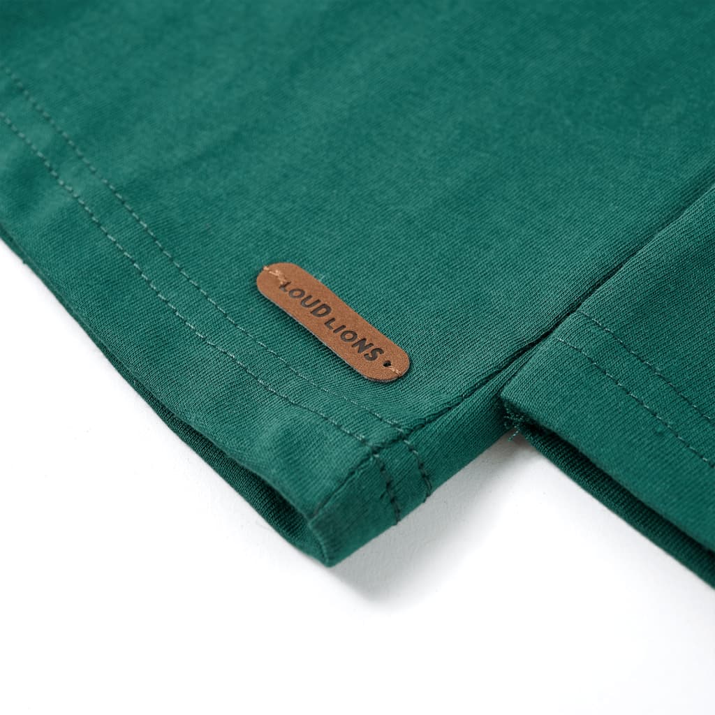 Μπλουζάκι Παιδικό Μακρυμάνικο Πράσινο 92 - PAKOBAZAAR