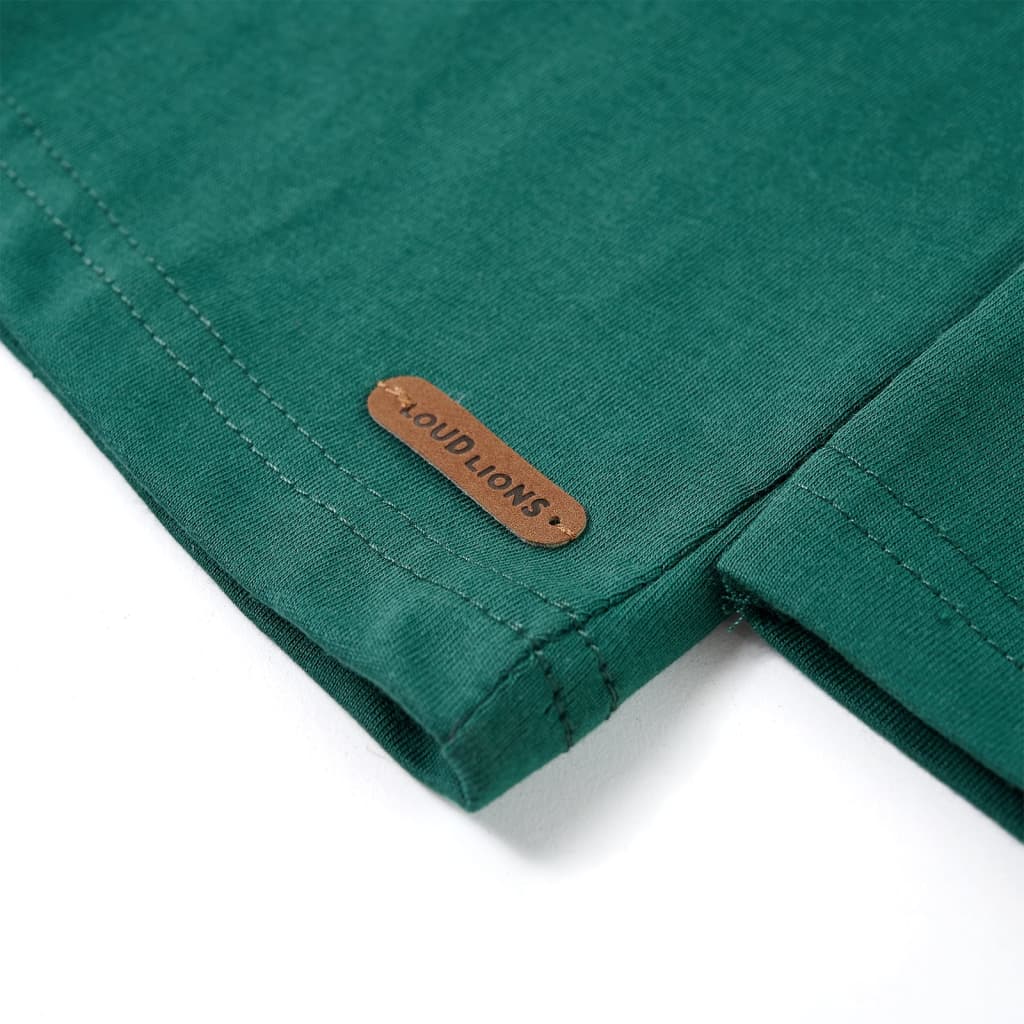 Μπλουζάκι Παιδικό Μακρυμάνικο Πράσινο 128 - PAKOBAZAAR