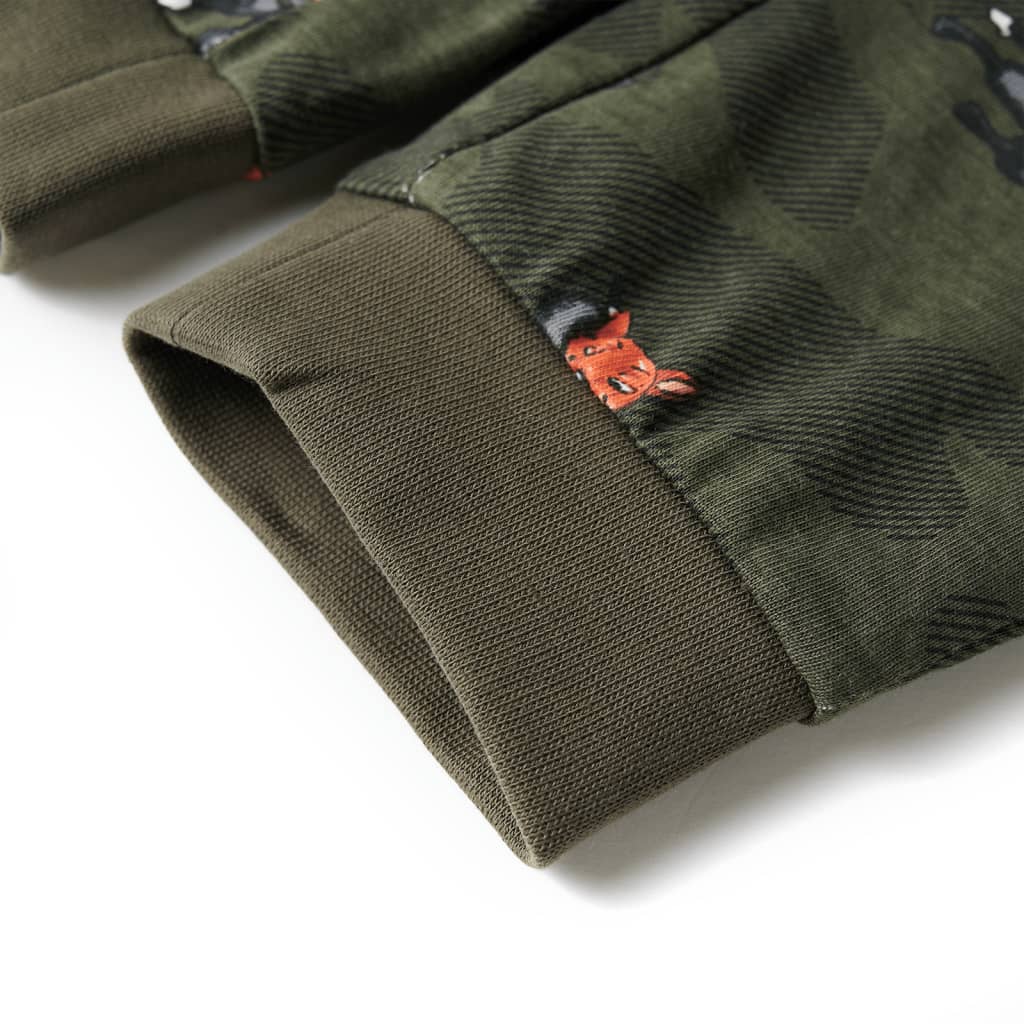 Πιτζάμα Παιδική Μακρυμάνικη Χακί 140 - PAKOBAZAAR