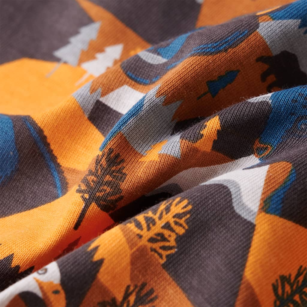 Πιτζάμα Παιδική Μακρυμάνικη Κονιάκ 92 - PAKOBAZAAR