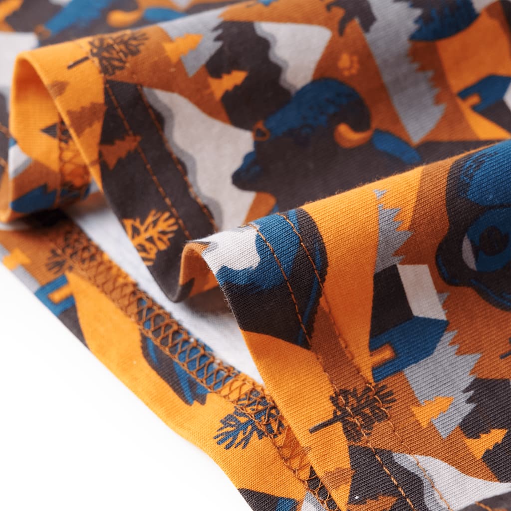 Πιτζάμα Παιδική Μακρυμάνικη Κονιάκ 128 - PAKOBAZAAR