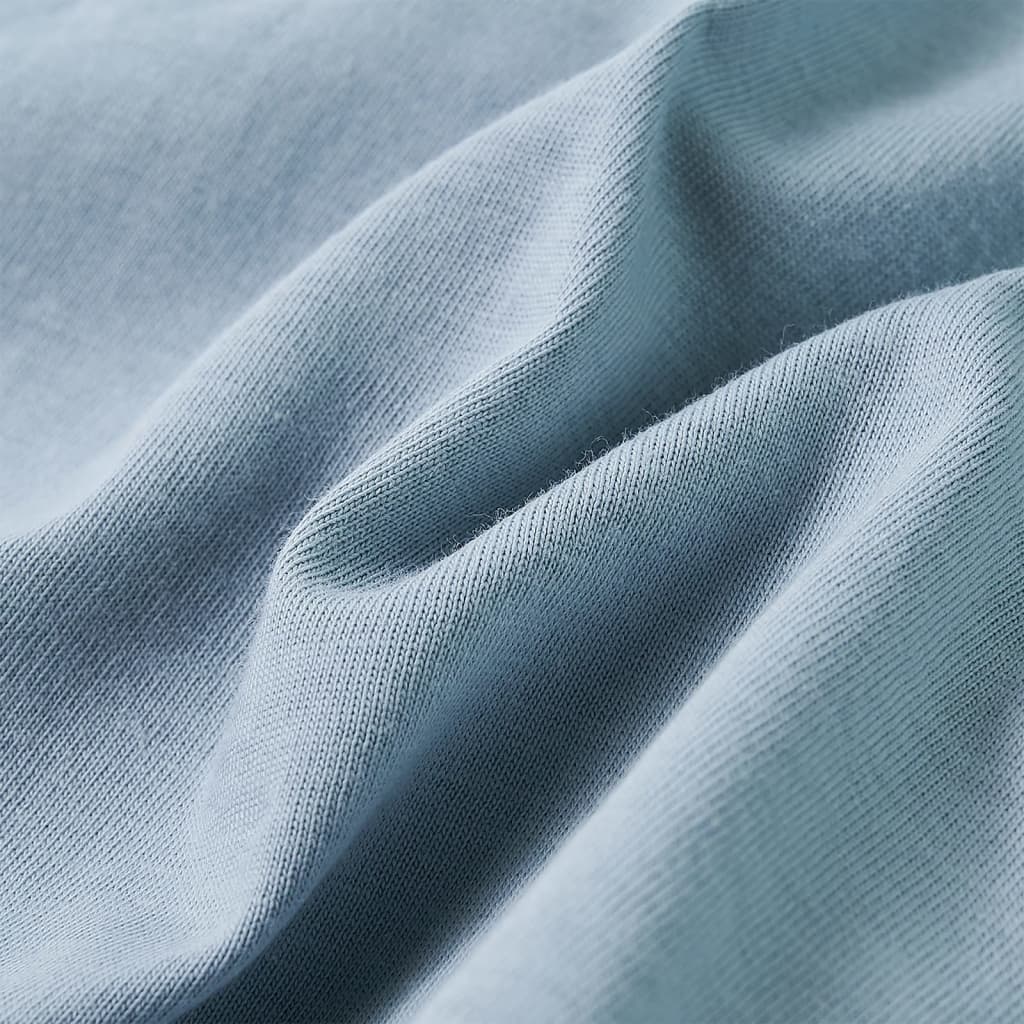 Μπλουζάκι Παιδικό Μακρυμάνικο Ανοιχτό Μπλε 128 - PAKOBAZAAR