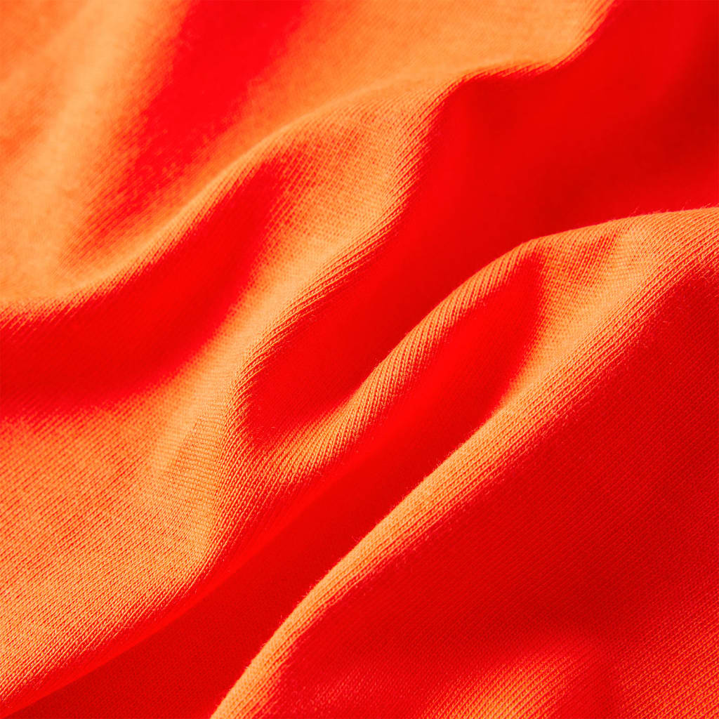 Μπλουζάκι Παιδικό Μακρυμάνικο Έντονο Πορτοκαλί 104 - PAKOBAZAAR