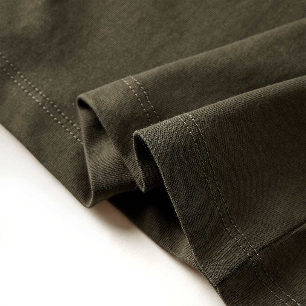 Μπλουζάκι Παιδικό Μακρυμάνικο Χακί 140 - PAKOBAZAAR