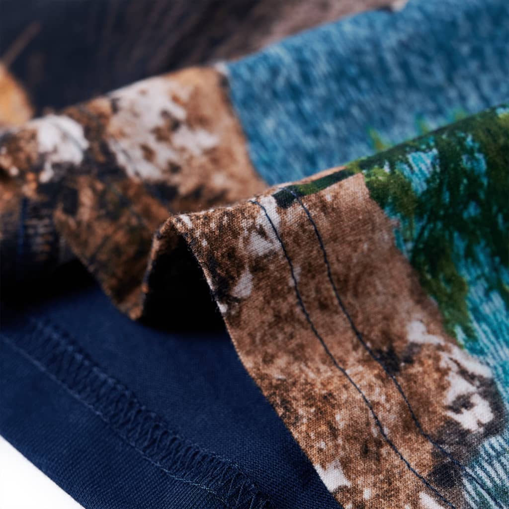 Μπλουζάκι Παιδικό Μακρυμάνικο Ναυτικό Μπλε 116 - PAKOBAZAAR