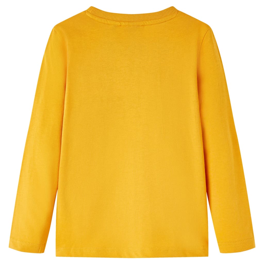 Μπλουζάκι Παιδικό Μακρυμάνικο Ώχρα 116 - PAKOBAZAAR