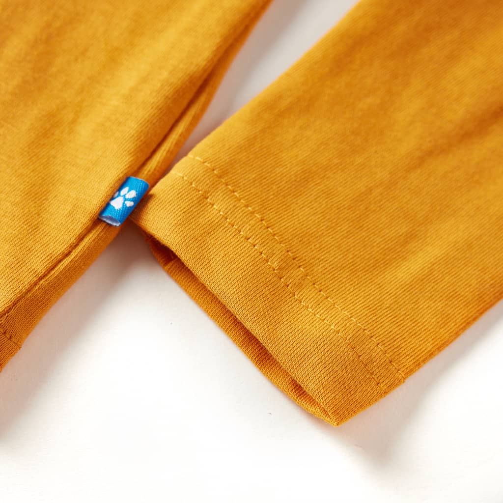 Μπλουζάκι Παιδικό Μακρυμάνικο Ώχρα 140 - PAKOBAZAAR