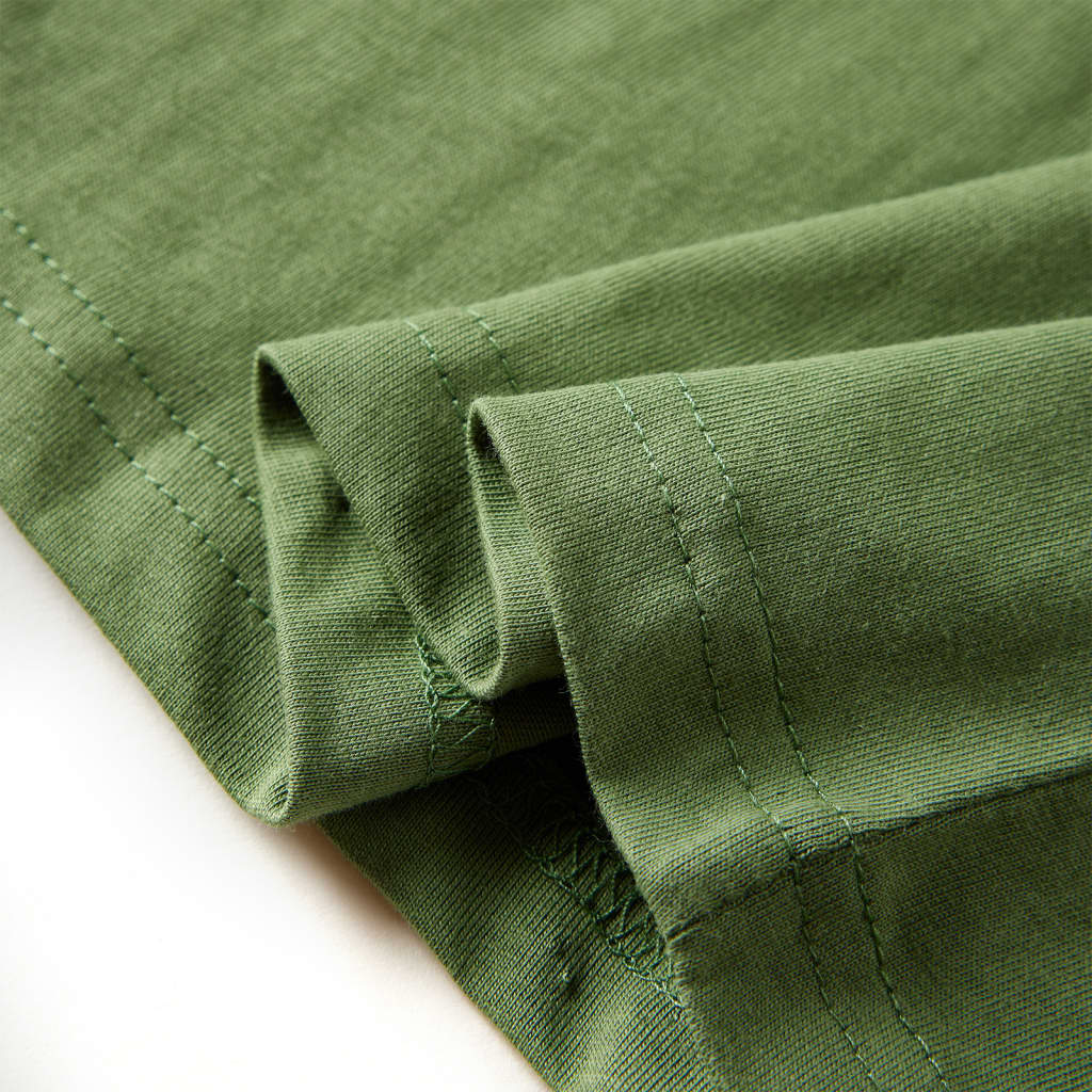 Μπλουζάκι Παιδικό Μακρυμάνικο Ανοιχτό Χακί 116 - PAKOBAZAAR