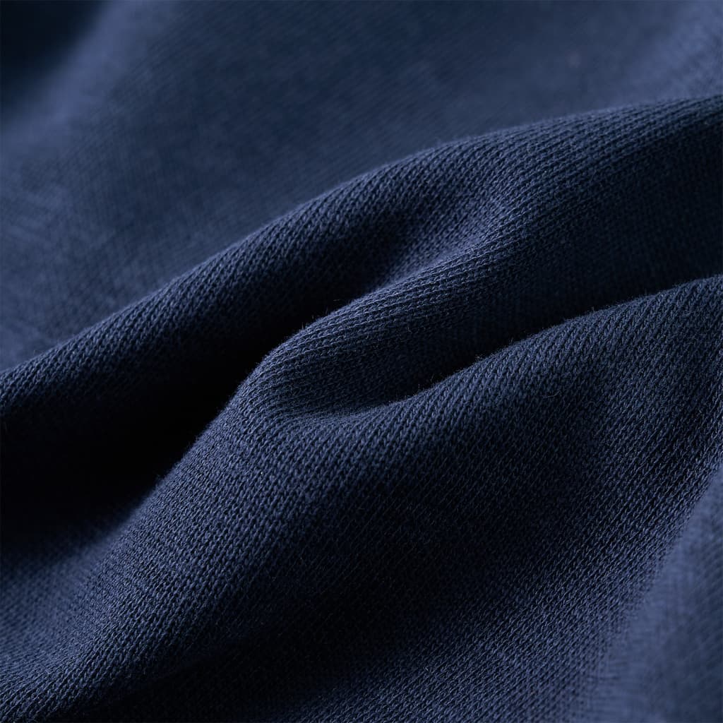 Φούτερ Παιδικό με Κουκούλα Ναυτικό Μπλε Μελανζέ & Πορτοκαλί 92 - PAKOBAZAAR