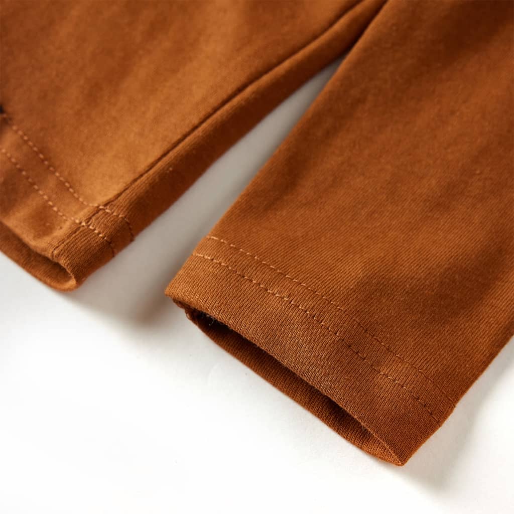 Μπλουζάκι Παιδικό Μακρυμάνικο Κονιάκ 104 - PAKOBAZAAR