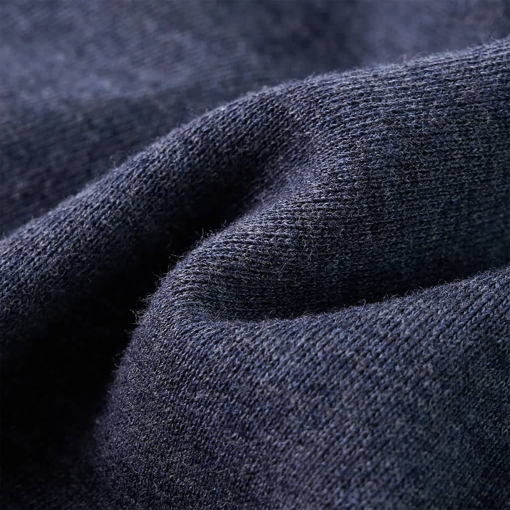 Ζακέτα Φούτερ Παιδική με Κουκούλα Σκούρο Μπλε Μελανζέ 104 - PAKOBAZAAR