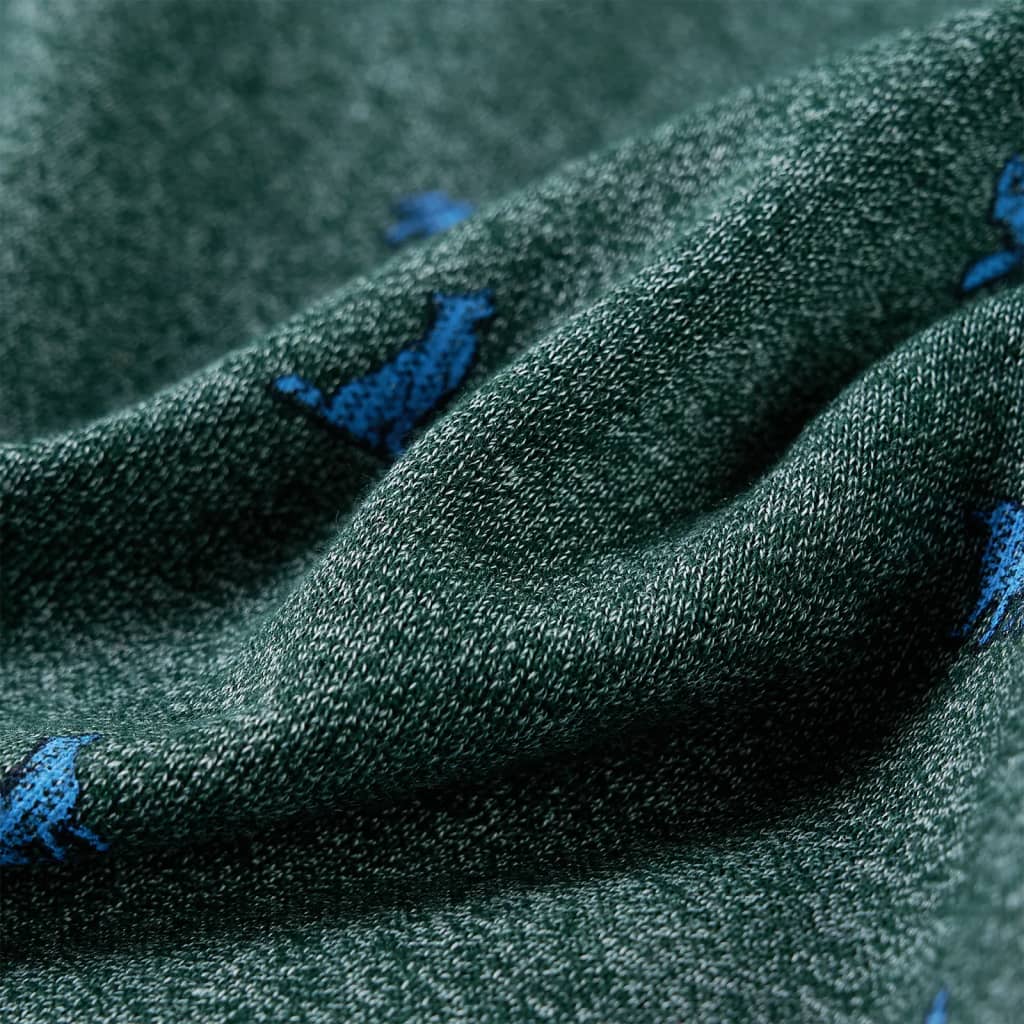 Φούτερ Παιδικό Σκούρο Πράσινο Μελανζέ 140 - Pakobazaar