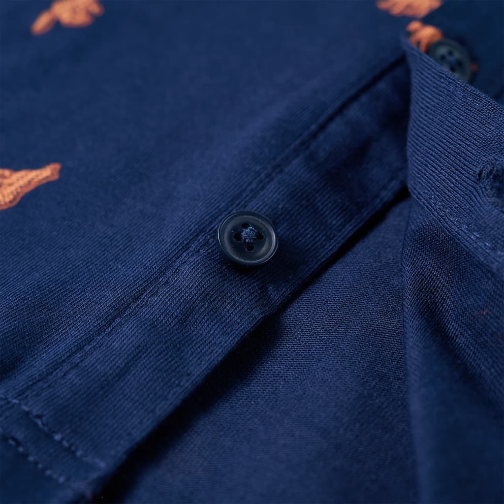 Πουκάμισο Παιδικό Ναυτικό Μπλε 128 - PAKOBAZAAR