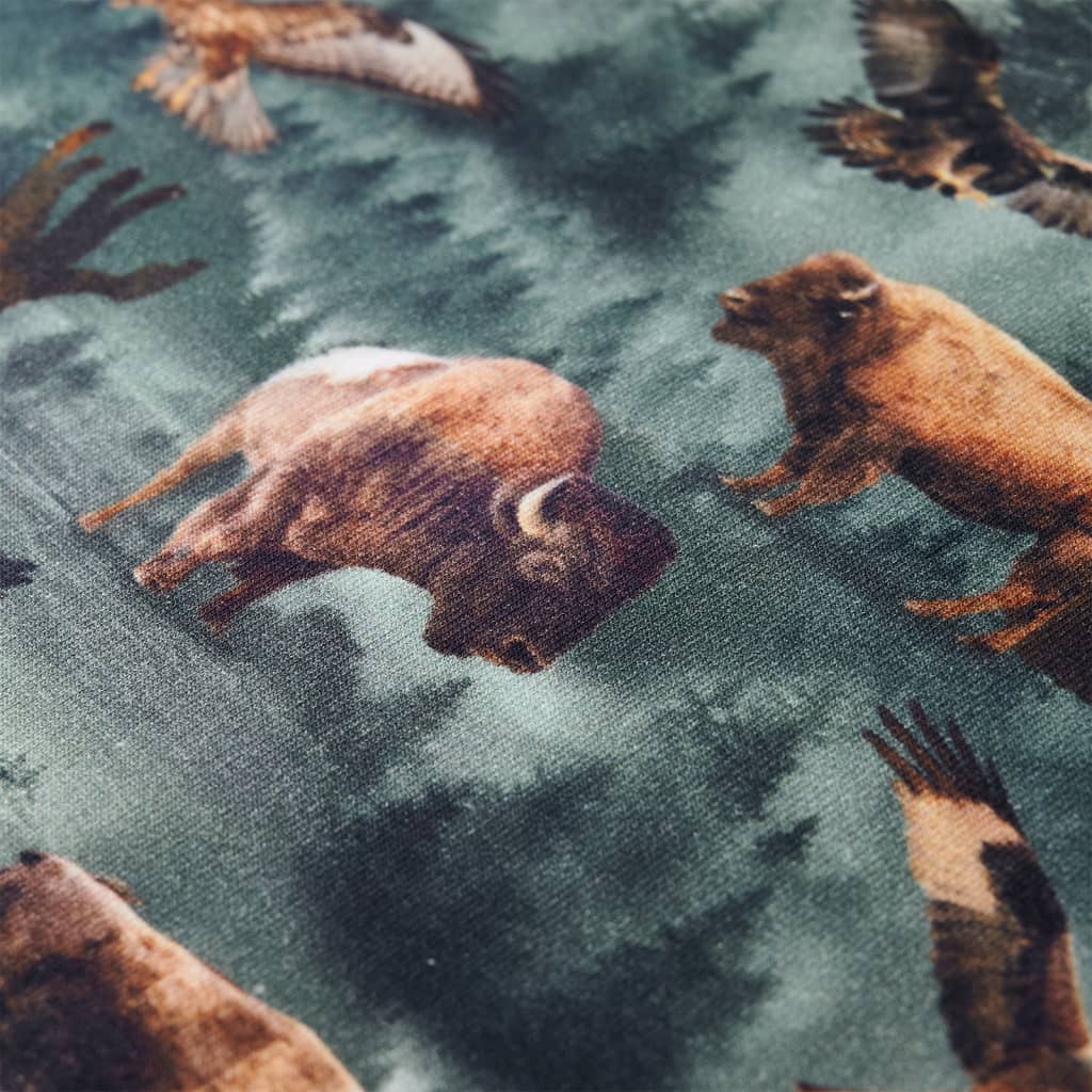 Φούτερ Παιδικό Σκούρο Πράσινο 128 - PAKOBAZAAR