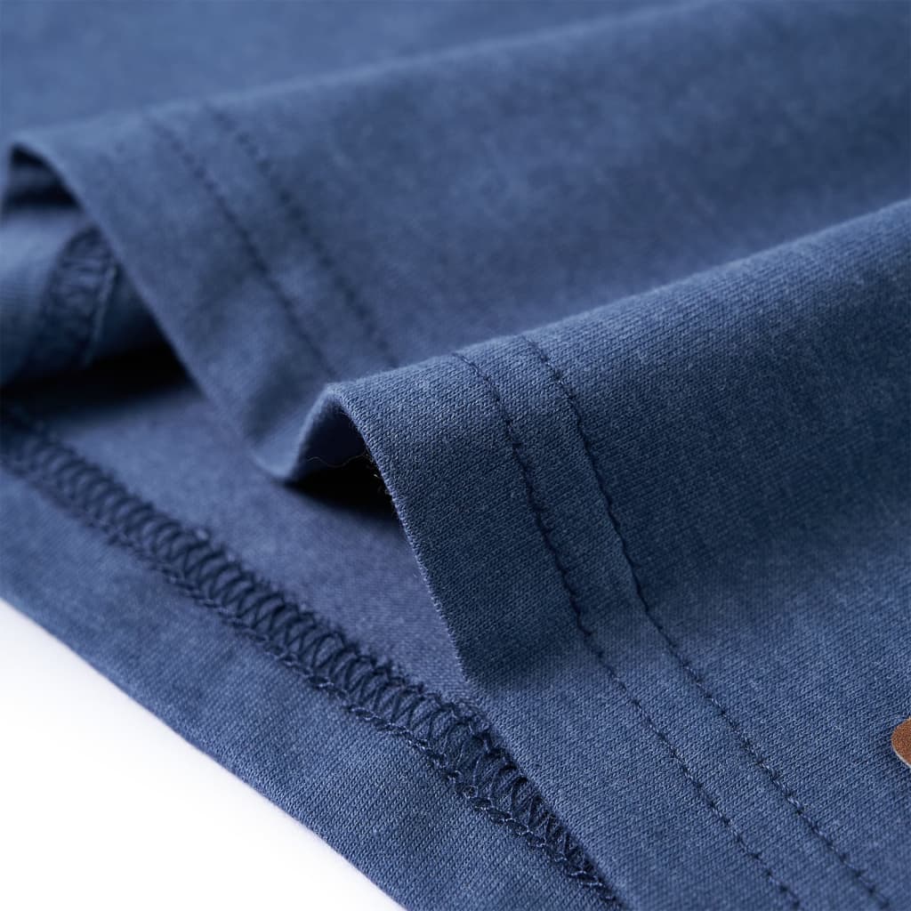 Μπλουζάκι Παιδικό Μακρυμάνικο Μπλε Μελανζέ 140 - PAKOBAZAAR