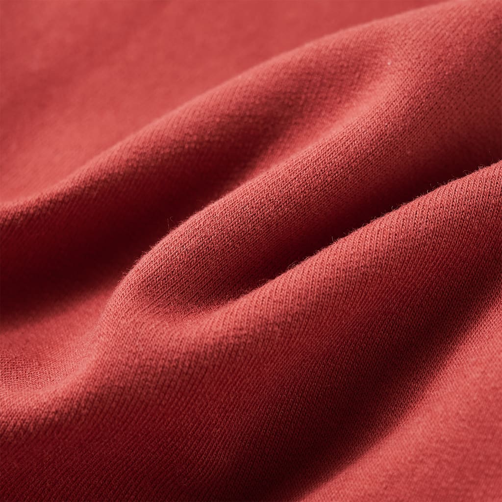 Φούτερ Παιδικό με Κουκούλα Burnt Red 116