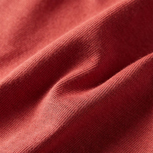 Μπλουζάκι Παιδικό Μακρυμάνικο Χρώμα Burnt Red 128 - PAKOBAZAAR