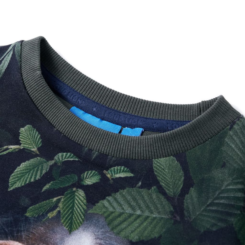 Φούτερ Παιδικό Σκούρο Χακί 104 - PAKOBAZAAR