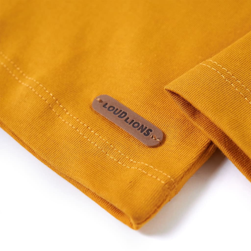 Μπλουζάκι Παιδικό Μακρυμάνικο Ώχρα 104 - PAKOBAZAAR