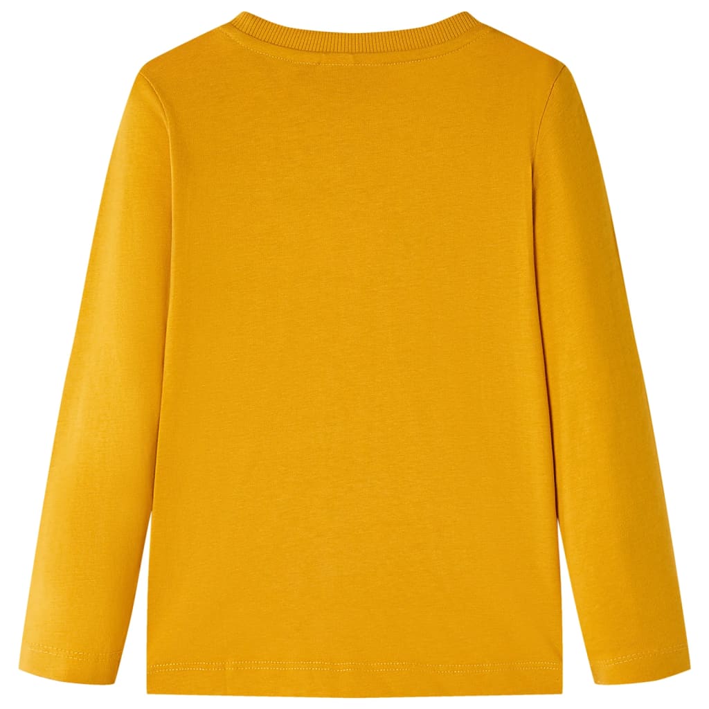 Μπλουζάκι Παιδικό Μακρυμάνικο Ώχρα 128 - PAKOBAZAAR