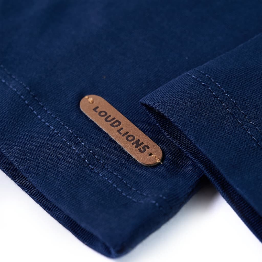 Μπλουζάκι Παιδικό Μακρυμάνικο Ναυτικό Μπλε 104 - PAKOBAZAAR