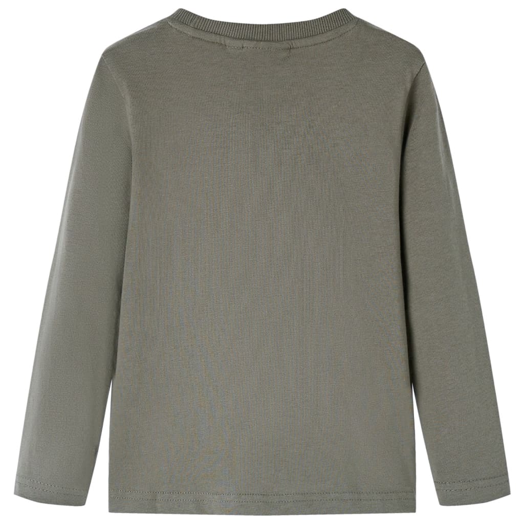 Μπλουζάκι Παιδικό Μακρυμάνικο Χακί 104 - PAKOBAZAAR