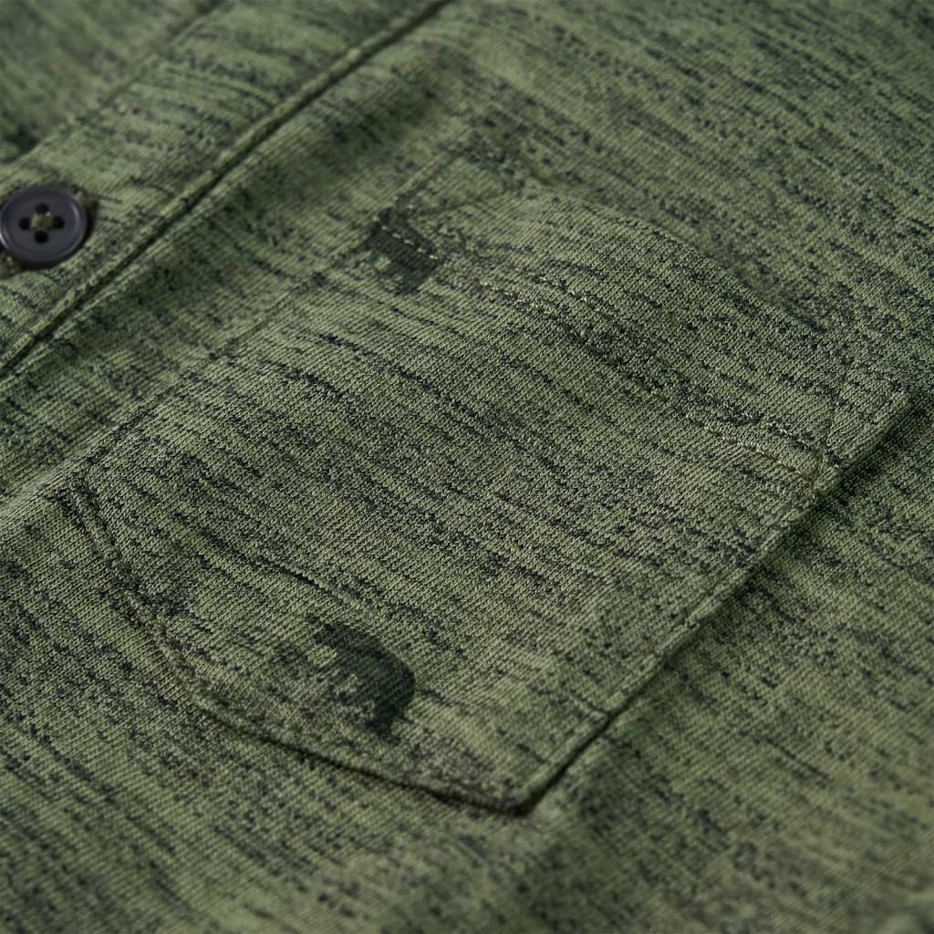 Πουκάμισο Παιδικό Χακί Μελανζέ 128 - PAKOBAZAAR