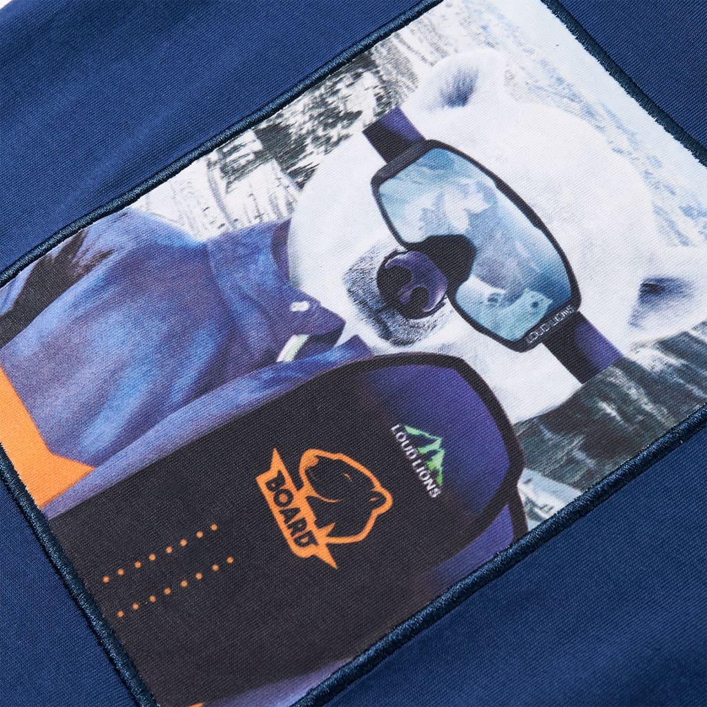 Μπλουζάκι Παιδικό Μακρυμάνικο Μπλε Τζιν 92 - PAKOBAZAAR