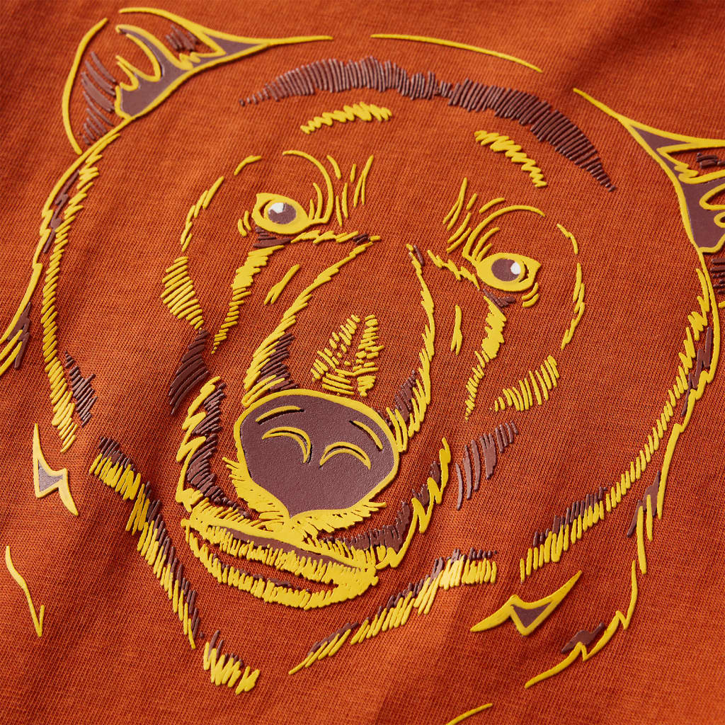 Μπλουζάκι Παιδικό Μακρυμάνικο Light Rust 104 - PAKOBAZAAR