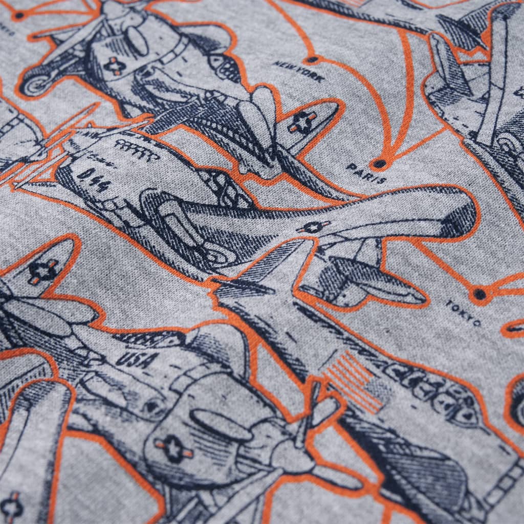 Φούτερ Παιδικό Γκρι Μελανζέ 128 - PAKOBAZAAR