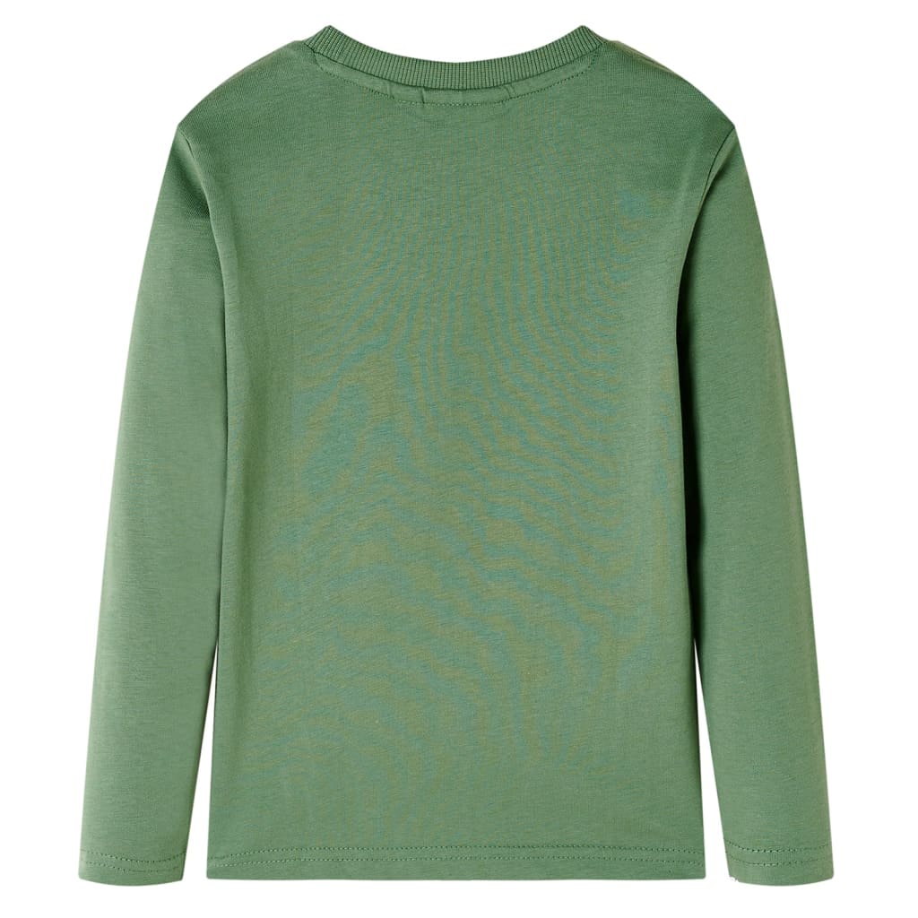 Μπλουζάκι Παιδικό Μακρυμάνικο Ανοιχτό Χακί 104 - PAKOBAZAAR