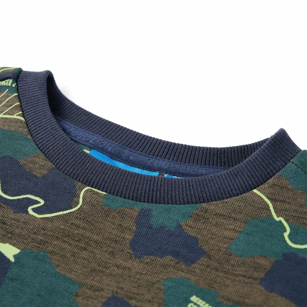 Φούτερ Παιδικό Σκούρο Χακί Μελανζέ 128 - PAKOBAZAAR