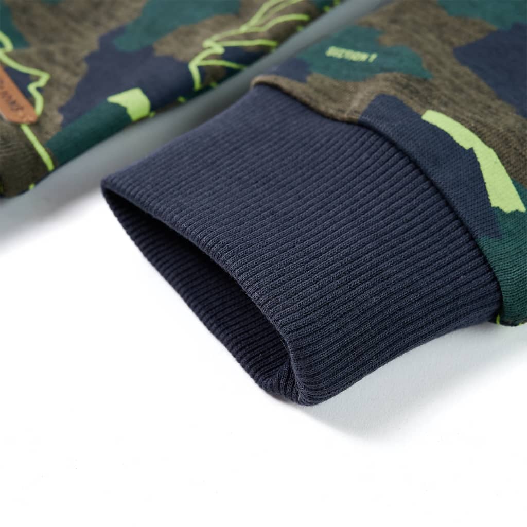 Φούτερ Παιδικό Σκούρο Χακί Μελανζέ 128 - PAKOBAZAAR