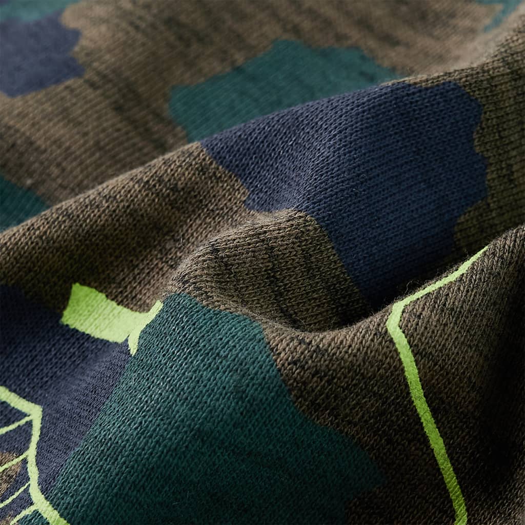 Φούτερ Παιδικό Σκούρο Χακί Μελανζέ 128 - PAKOBAZAAR