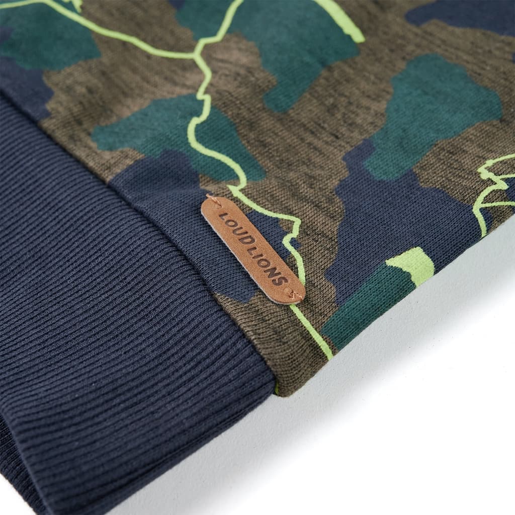 Φούτερ Παιδικό Σκούρο Χακί Μελανζέ 140 - PAKOBAZAAR