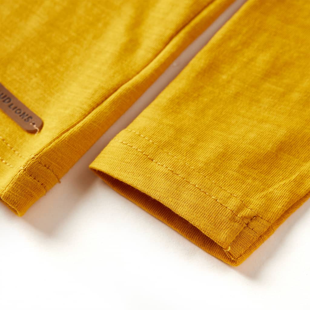 Μπλουζάκι Παιδικό Μακρυμάνικο Ώχρα 128 - PAKOBAZAAR