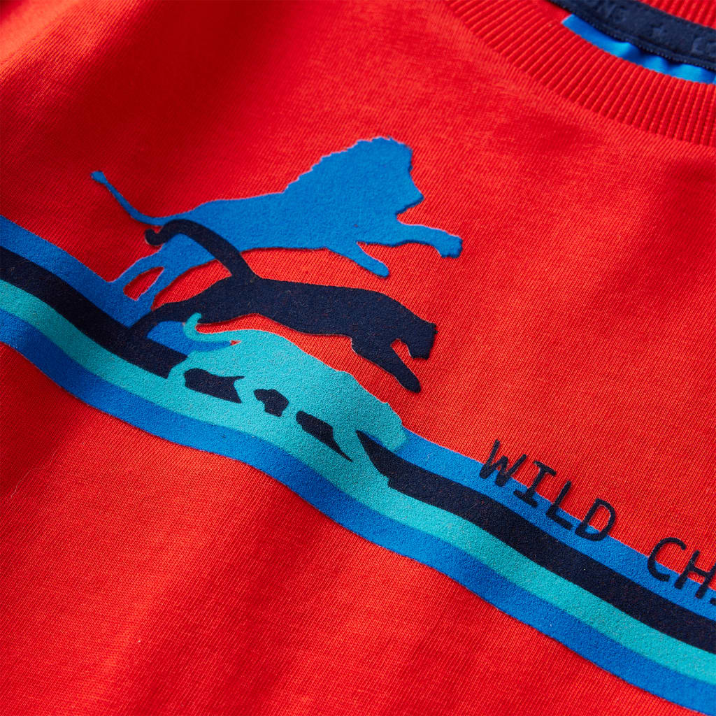 Μπλουζάκι Παιδικό Μακρυμάνικο Κόκκινο 104 - PAKOBAZAAR