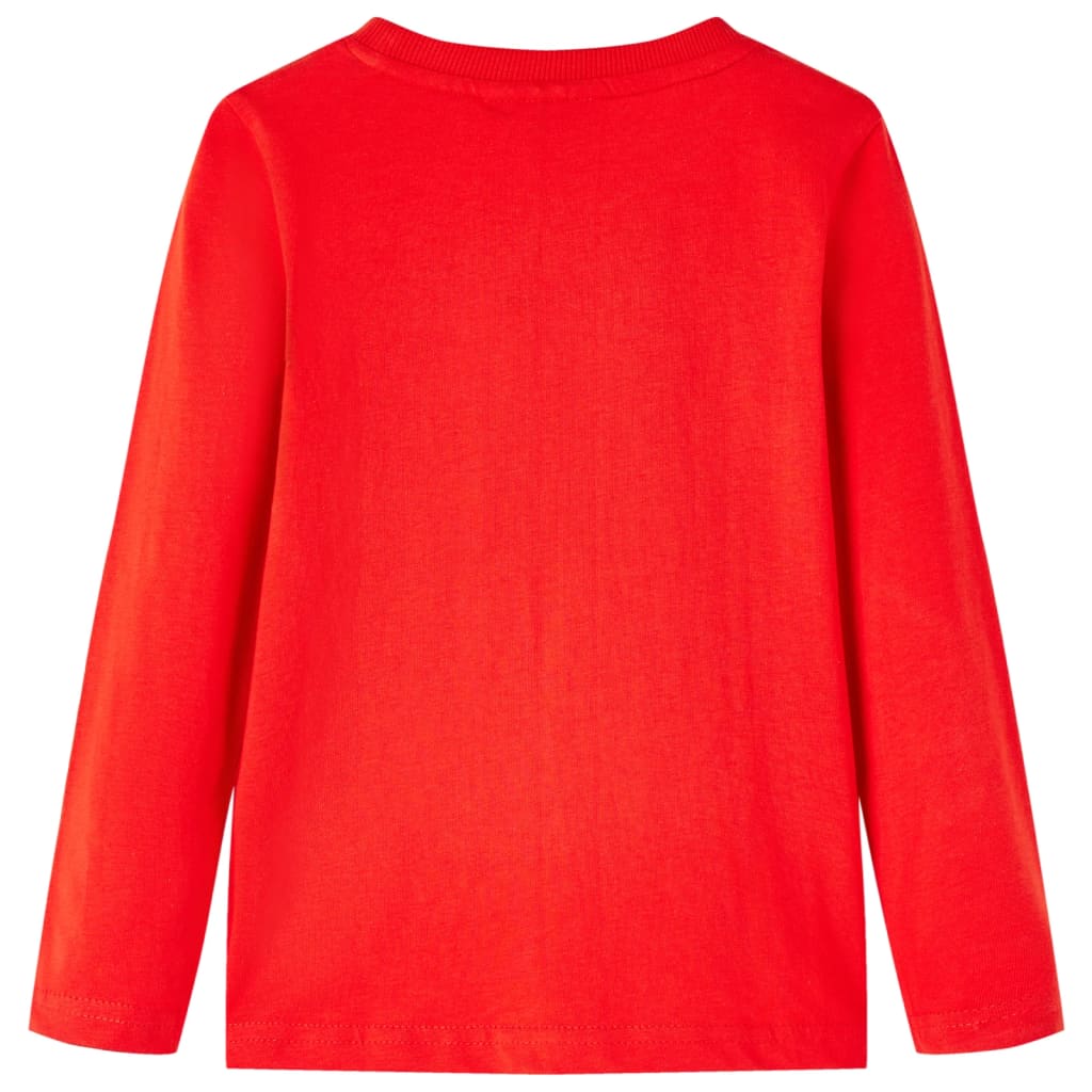 Μπλουζάκι Παιδικό Μακρυμάνικο Κόκκινο 116 - PAKOBAZAAR