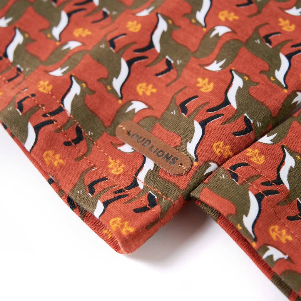 Πουκάμισο Παιδικό Ανοιχτό Χρώμα Σκουριάς 92 - PAKOBAZAAR