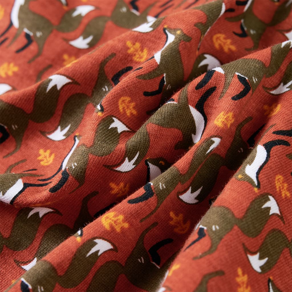 Πουκάμισο Παιδικό Ανοιχτό Χρώμα Σκουριάς 104 - PAKOBAZAAR