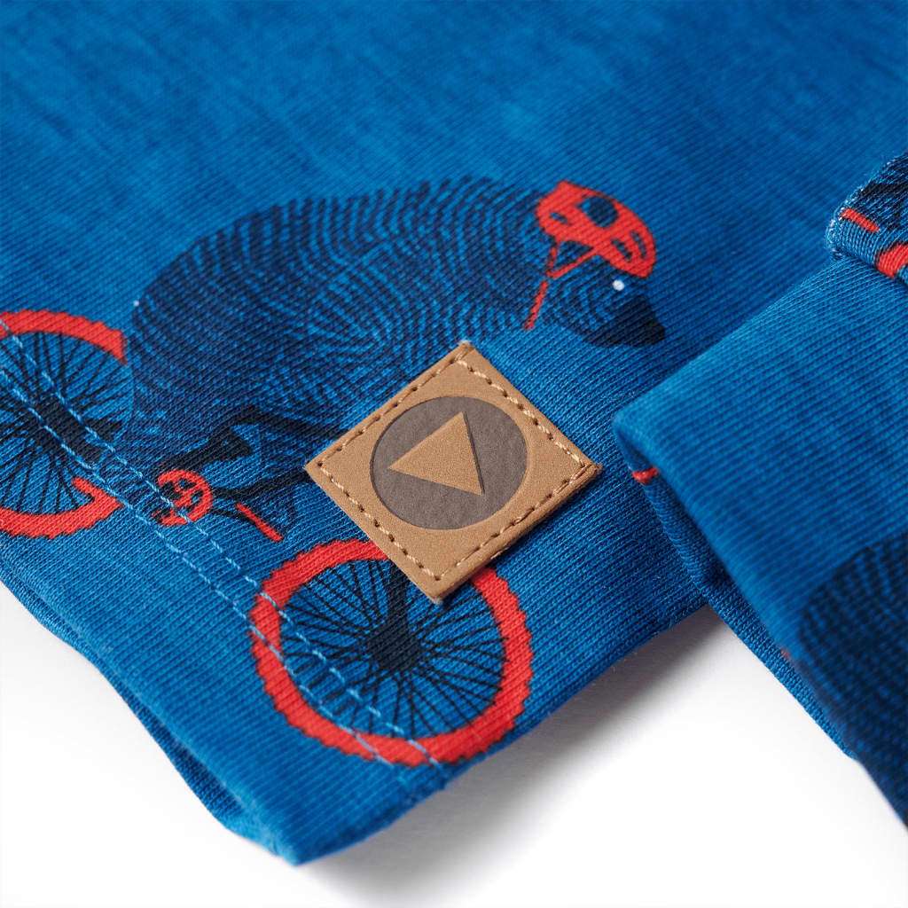 Πιτζάμα Παιδική Μακρυμάνικη Πετρόλ 92 - PAKOBAZAAR