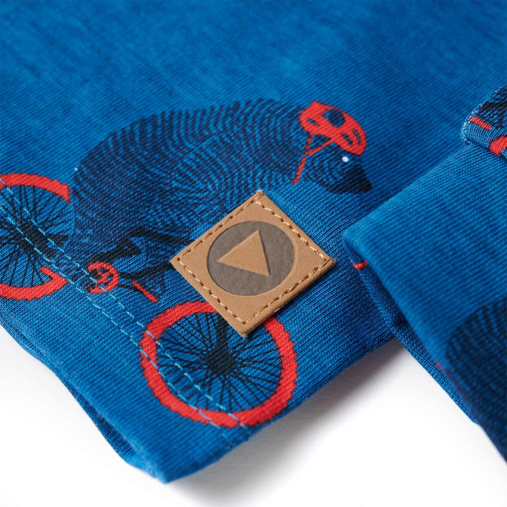 Πιτζάμα Παιδική Μακρυμάνικη Πετρόλ 128 - PAKOBAZAAR