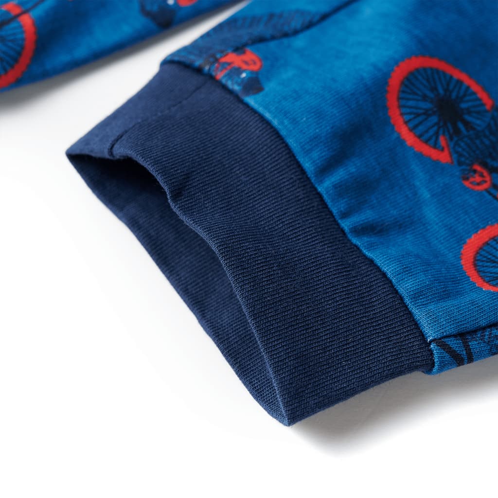 Πιτζάμα Παιδική Μακρυμάνικη Πετρόλ 140 - PAKOBAZAAR