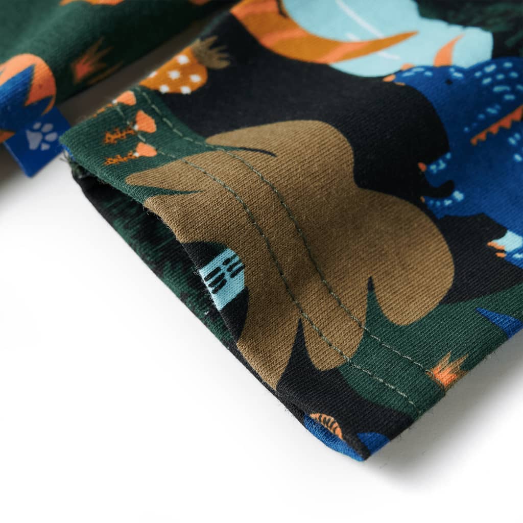 Πιτζάμα Παιδική Μακρυμάνικη Σκούρο Πράσινο 92 - PAKOBAZAAR